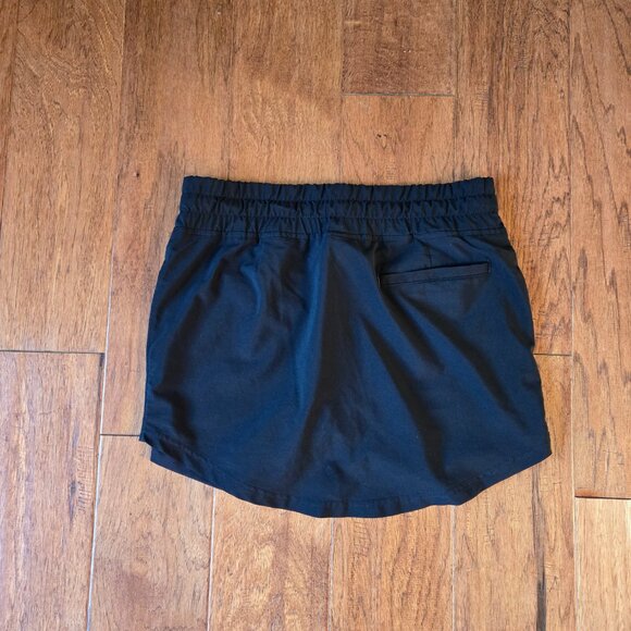 Champion Skort Womens S Black Elastic Waist Pockets Tennis Golf Athletic Pull On - Picture 3 of 8